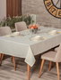 L'essentiel linge de maison Mantel Plain 220 - Crema